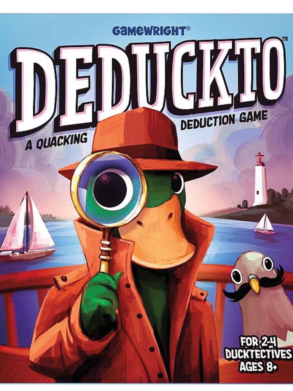 Gamewright Deduckto - A Quacking Deduction Board Game - NEW